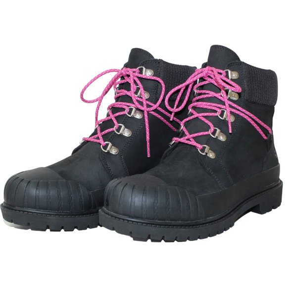 Timberland HERITAGE LITE Outdoors Boots Leather Black Women's 9 NEW! - Picture 3 of 10